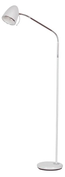 Biała designerska lampa podłogowa G5-C18