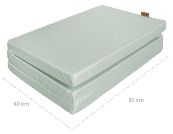Piankowy składany materac dziecięcy ze zdejmowanym pokrowcem 120x60 cm Style – Roba