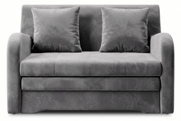Szara 2-osobowa sofa ARIO, rozkładana