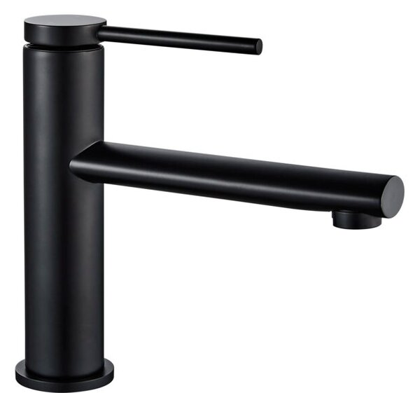Bateria Umywalkowa REA OVAL Niska Czarny