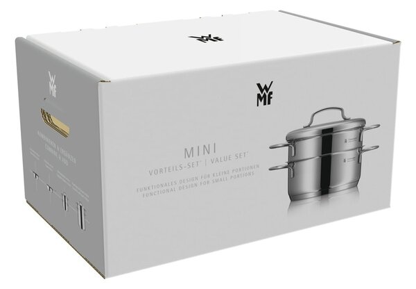 Zestaw garnków ze stali nierdzewnej 5 szt. Mini – WMF