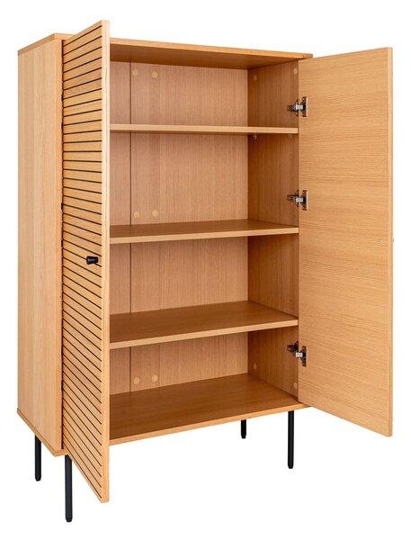 Szafka w dekorze dębu w naturalnym kolorze 80x130 cm Kyoto – House Nordic