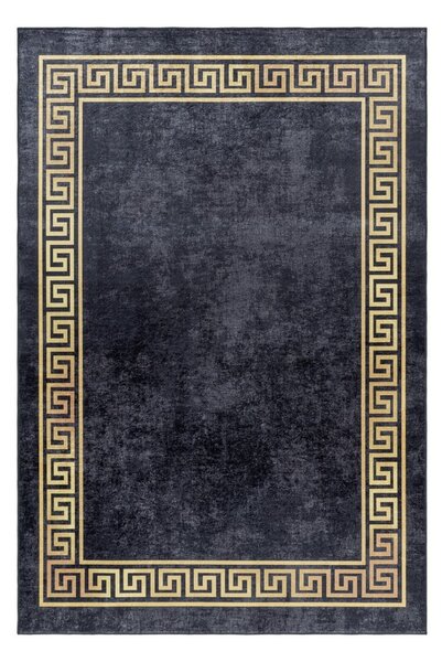 Antracytowy dywan odpowiedni do prania 80x150 cm Fiesta – Ayyildiz Carpets