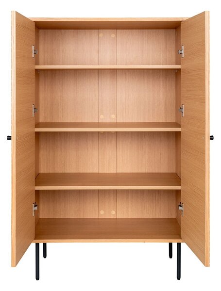 Szafka w dekorze dębu w naturalnym kolorze 80x130 cm Kyoto – House Nordic