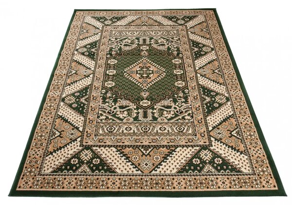 Zielony dywan orientalny E1-B72