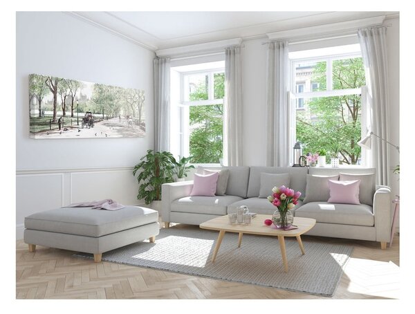 Obraz Styler Canvas Watercolor Central Park II, 60x150 cm
