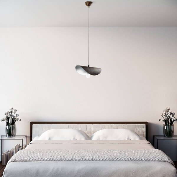 Lampa wisząca Opviq, możliwość ściemniania, brązowy / rdzawy, salon / jadalnia, metal