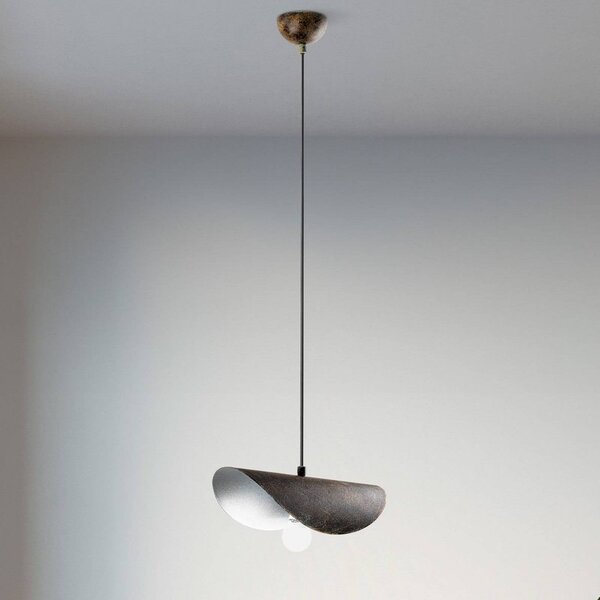 Lampa wisząca Opviq, możliwość ściemniania, brązowy / rdzawy, salon / jadalnia, metal