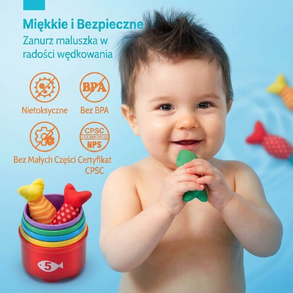 Hookaplay™ Gra Montessori W łowienie I Sortowanie Dla Maluchów