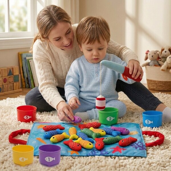 Hookaplay™ Gra Montessori W łowienie I Sortowanie Dla Maluchów