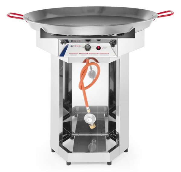 Hendi FIESTA 800, 6300 W, Grill, propan/butan, 1 stref(y), 489 g/h, 80 cm
