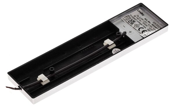 Lindby Amaryll podszafkowa LED, 3 szt. srebrna, aluminiowy / szary / cynkowy, kuchnia, tworzywo sztuczne, nowoczesny