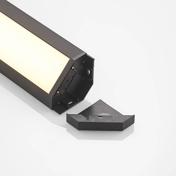 Oprawa podszafkowa LED Arcchio Ovano, 62 cm, czarny, aluminium Ovano, czarny, salon / jadalnia, aluminium, nowoczesny