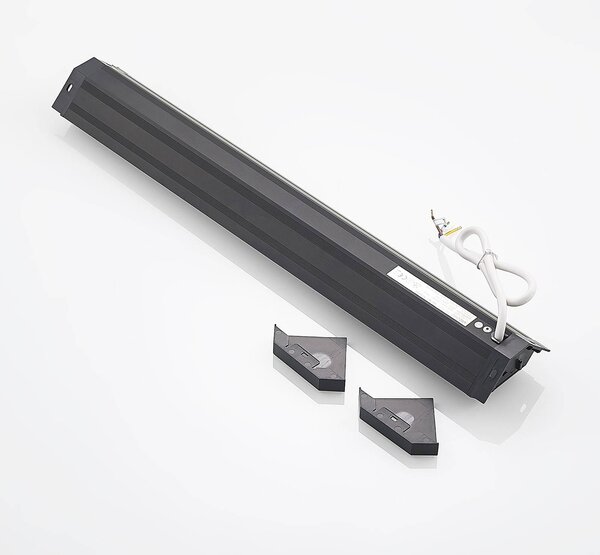 Oprawa podszafkowa LED Arcchio Ovano, 62 cm, czarny, aluminium Ovano, czarny, salon / jadalnia, aluminium, nowoczesny