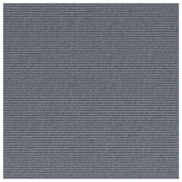 Nowoczesny bieżnik dywanowy jasnoszary z antypoślizgowym podłożem 100 x 100 cm