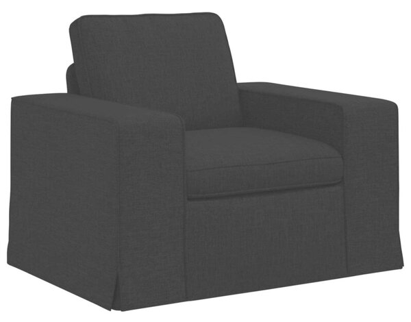 Nowoczesna kanapa moduÅowa w czerni z ergonomicznÄ poduszkÄ siedziska
