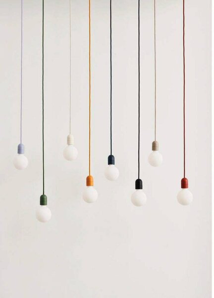 HAY Lampa wisząca Common, możliwość ściemniania, fioletowy / różowy / bladoróżowy, salon / jadalnia, tworzywo sztuczne