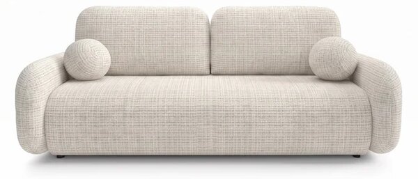 Sofa VIDI Rozkładana Dwuosobowa Beżowa Szenil Nowoczesna