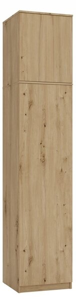 Szafa z nadstawką do wąskiego korytarza 50x240cm | Umeblowana.com
