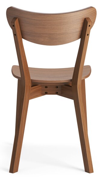 ROXY Orzech Naturalny - KRZESŁO DREWNIANE DO SALONU JADALNI KUCHNI RETRO