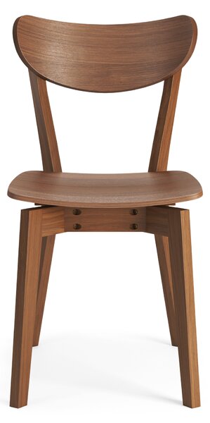 ROXY Orzech Naturalny - KRZESŁO DREWNIANE DO SALONU JADALNI KUCHNI RETRO