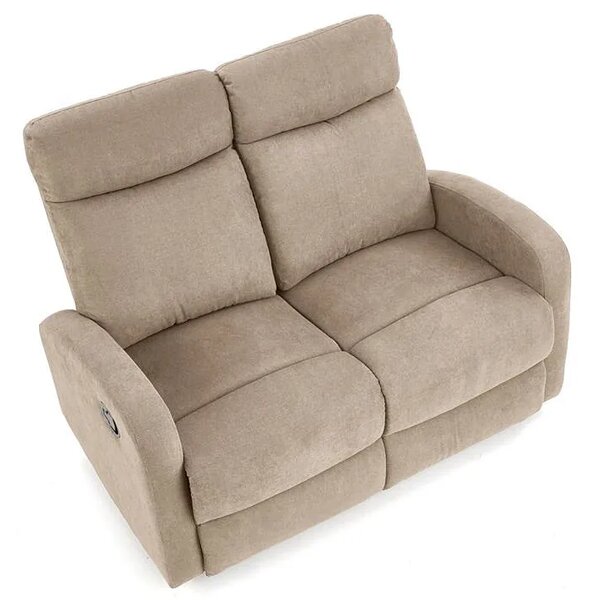 Podwójna beżowa sofa rozkładana Gliko W7-C67