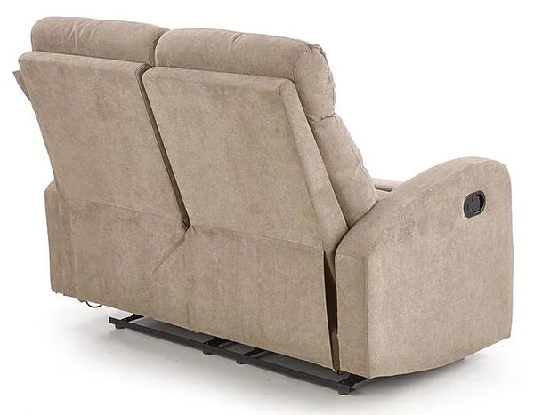 Podwójna beżowa sofa rozkładana Gliko W7-C67