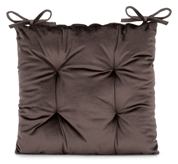 Aksamitna poduszka na krzesło 40x40 cm Aleksa – Restilo