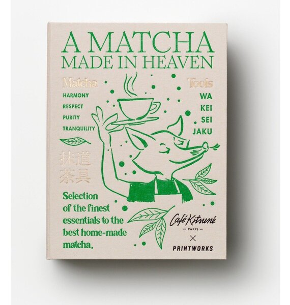 Zestaw do matchy Matcha Tools Cafe Kitsuné x Printworks – Printworks