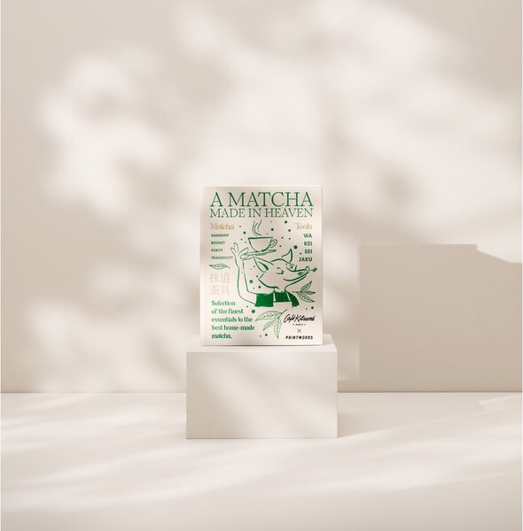 Zestaw do matchy Matcha Tools Cafe Kitsuné x Printworks – Printworks