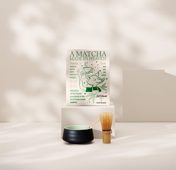 Zestaw do matchy Matcha Tools Cafe Kitsuné x Printworks – Printworks
