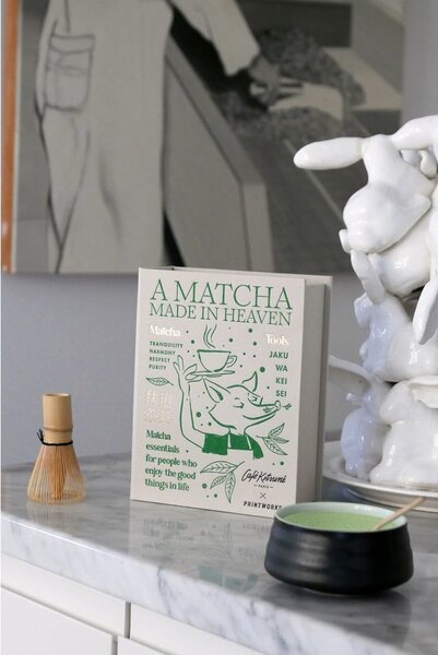 Zestaw do matchy Matcha Tools Cafe Kitsuné x Printworks – Printworks