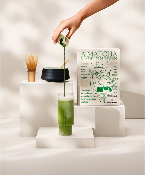 Zestaw do matchy Matcha Tools Cafe Kitsuné x Printworks – Printworks