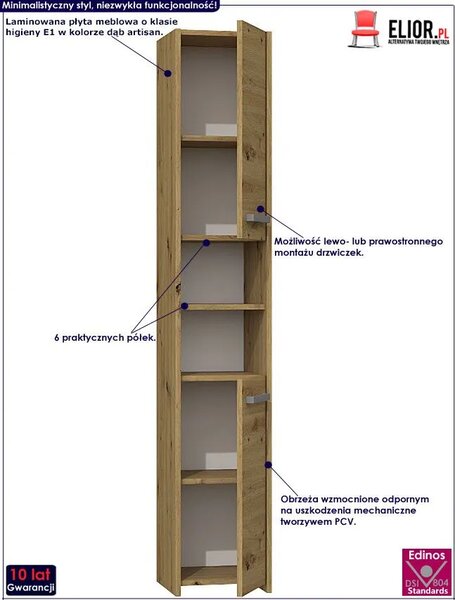 Szafka łazienkowa B6-T12