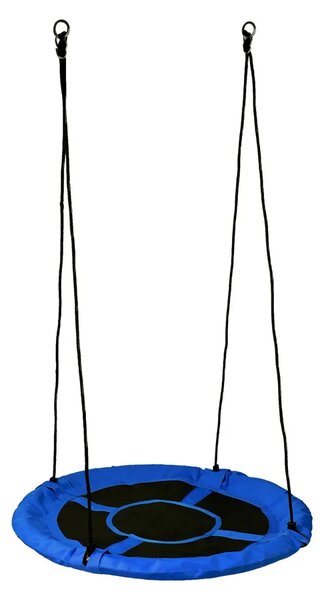 Huśtawka niebieska bocianie gniazdo 100 cm D8-N67