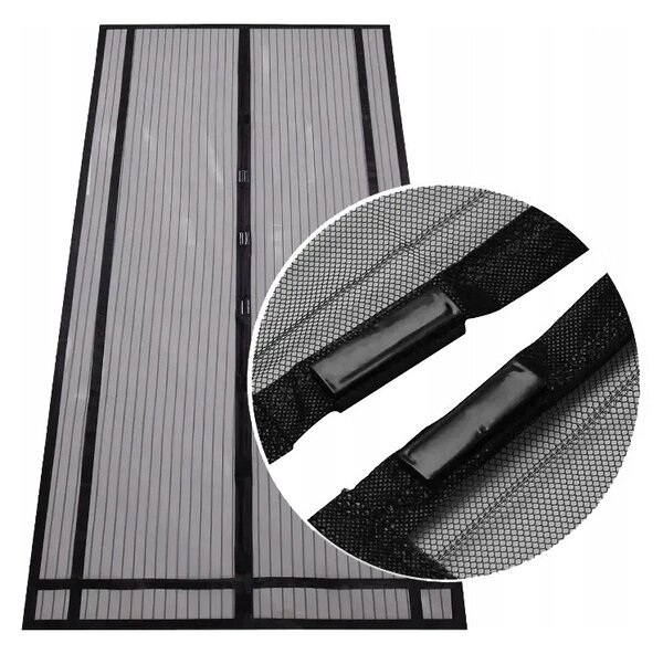 Volan MOSKITIERA MAGNETYCZNA Na Drzwi Balkonowe 80/90/100 x 210/220 MAGNESY
