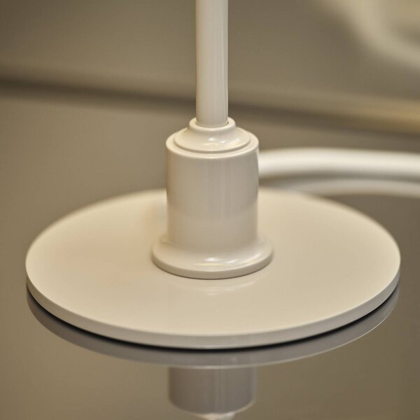 Louis Poulsen Lampa stołowa PH 2/1, kremowy / amber, salon / jadalnia, mosiądz, design