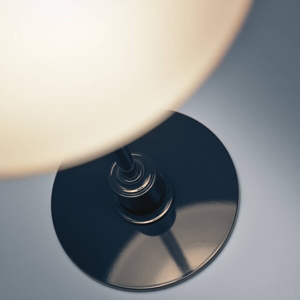 Louis Poulsen Lampa stołowa PH 3/2, niebieski, salon / jadalnia, mosiądz, design