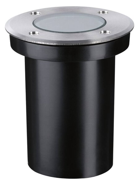 Paulmann – oprawa wpuszczana podłogowa LED 94732, Ø 11 cm, stal nierdzewna, IP65 94732, aluminiowy / szary / cynkowy, stal szlachetna