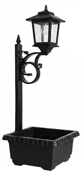 Bloomlamp™ Donica Z Lampionem Solarnym