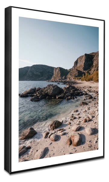 Obrazy zestaw 3 szt. 30x40 cm Rocky Coast