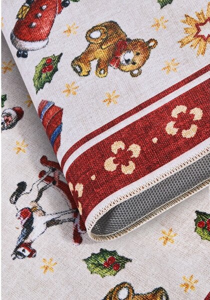 Czerwony dywan ze świątecznym motywem 160x230 cm Red Christmas – Villeroy&Boch