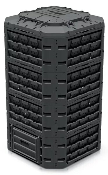 Kompostownik PROSPERPLAST Compogreen Vario IKST1250C 1250L Czarny