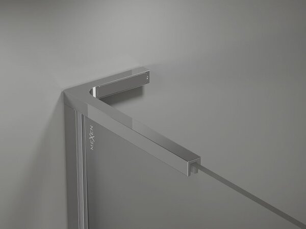 Mexen Kioto-X L ścianka prysznicowa Walk-in 60 x 200 cm, transparent 10 mm, chrom - 800-060-107-01-00-X