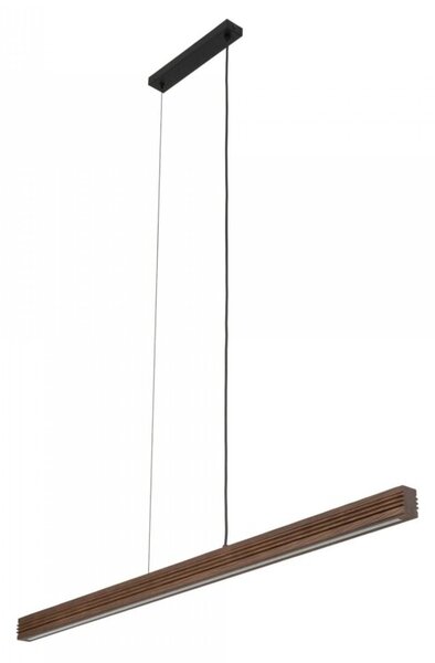 Nowoczesna lampa wisząca LED 24W VIGA WOOD 11653 TK Lighting – listwa sufitowa drewniana, energooszczędna