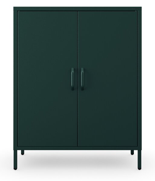 Szafka z półkami VITO, 800 x 1015 x 400 mm, Modern: butelkowa zieleń