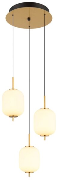Lampa wisząca LED Globo EWALD 15217-3 20W nowoczesna do salonu i jadalni