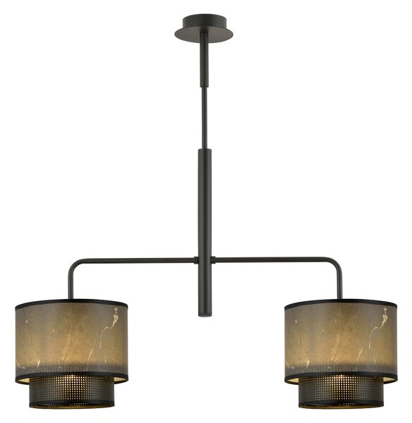 ARIGATO 2 MARBEL BLACK 1191/2 nowoczesna lampa sufitowa design abażur