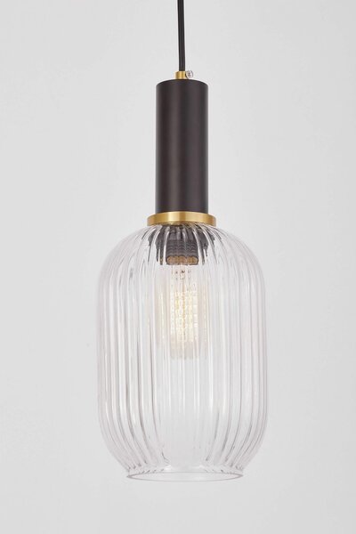 LAMPA WISZĄCA NOWOCZESNA PRZEZROCZYSTA RICO