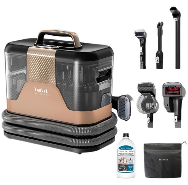 Odkurzacz piorący TEFAL IZ7021 Clean It Hot&Cold do usuwania plam na zimno i na gorąco